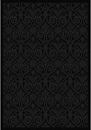 Joy Carpets Any Day Matinee Damascus Black